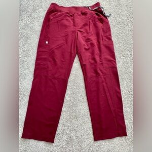 Figs Men's Scrub Pants - Wine